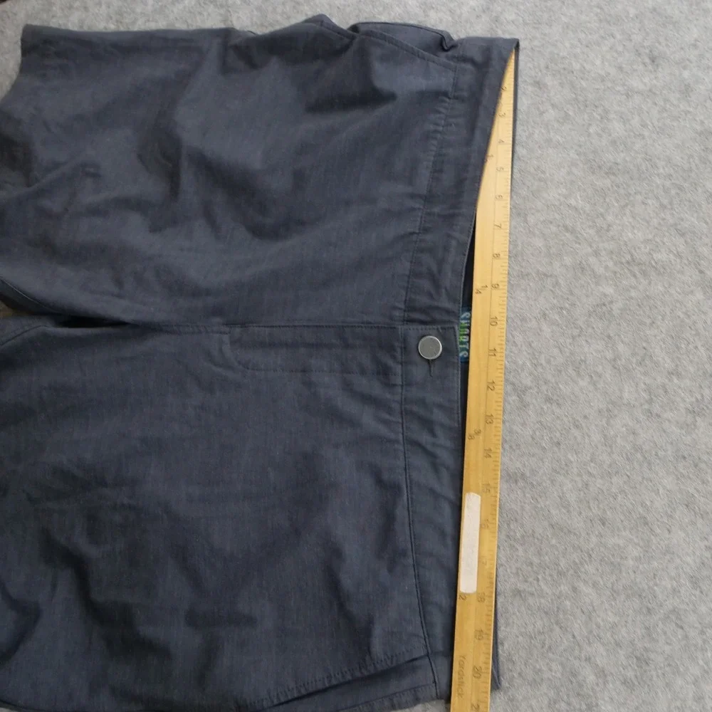 Faherty Shorts Mens 40 Gray All Day Hybrid Swim Trunks Drawstring Flat Front 7